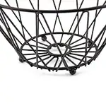 black wire fruit basket